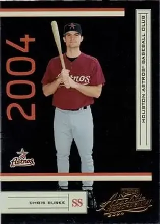 2004 Playoff Absolute Memorabilia - Retail #89 - Chris Burke - Houston Astros