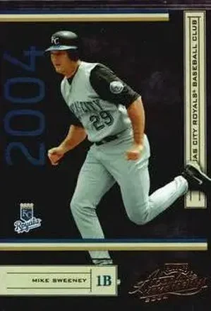 2004 Playoff Absolute Memorabilia - Retail #92 - Mike Sweeney - Kansas City Royals