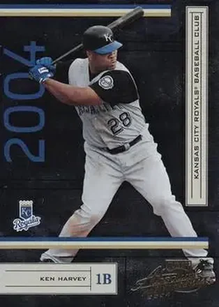 2004 Playoff Absolute Memorabilia - Retail #96 - Ken Harvey - Kansas City Royals