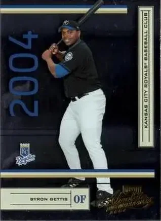 2004 Playoff Absolute Memorabilia - Retail #97 - Byron Gettis - Kansas City Royals