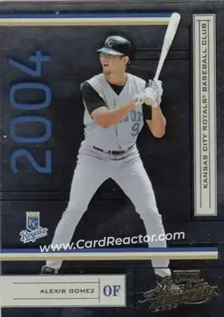 2004 Playoff Absolute Memorabilia - Retail #98 - Alexis Gomez - Kansas City Royals - Front