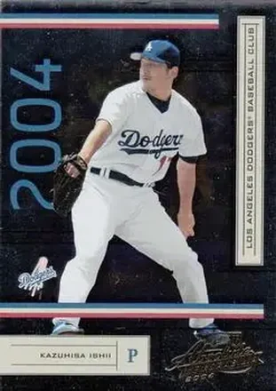 2004 Playoff Absolute Memorabilia - Retail #103 - Kazuhisa Ishii - Los Angeles Dodgers