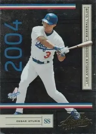 2004 Playoff Absolute Memorabilia - Retail #109 - Cesar Izturis - Los Angeles Dodgers