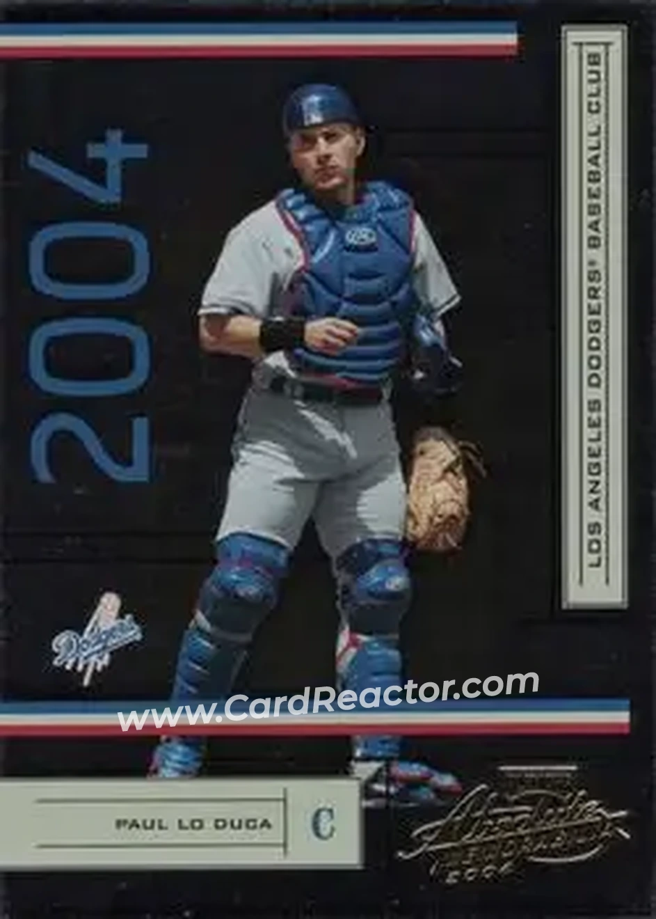 2004 Playoff Absolute Memorabilia - Retail #111 - Paul Lo Duca - Los Angeles Dodgers - Front