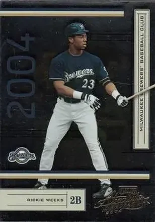 2004 Playoff Absolute Memorabilia - Retail #112 - Rickie Weeks - Milwaukee Brewers