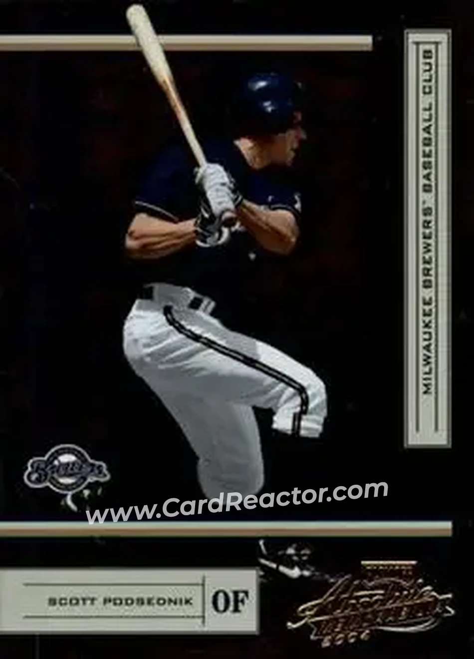 2004 Playoff Absolute Memorabilia - Retail #113 - Scott Podsednik - Milwaukee Brewers - Front