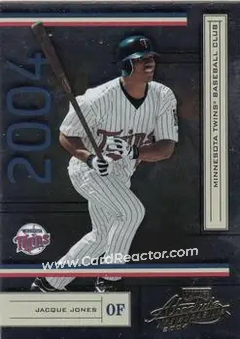 2004 Playoff Absolute Memorabilia - Retail #117 - Jacque Jones - Minnesota Twins - Front