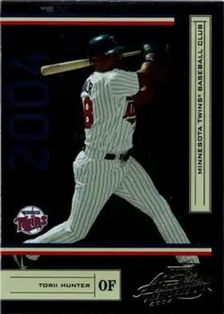 2004 Playoff Absolute Memorabilia - Retail #119 - Torii Hunter - Minnesota Twins
