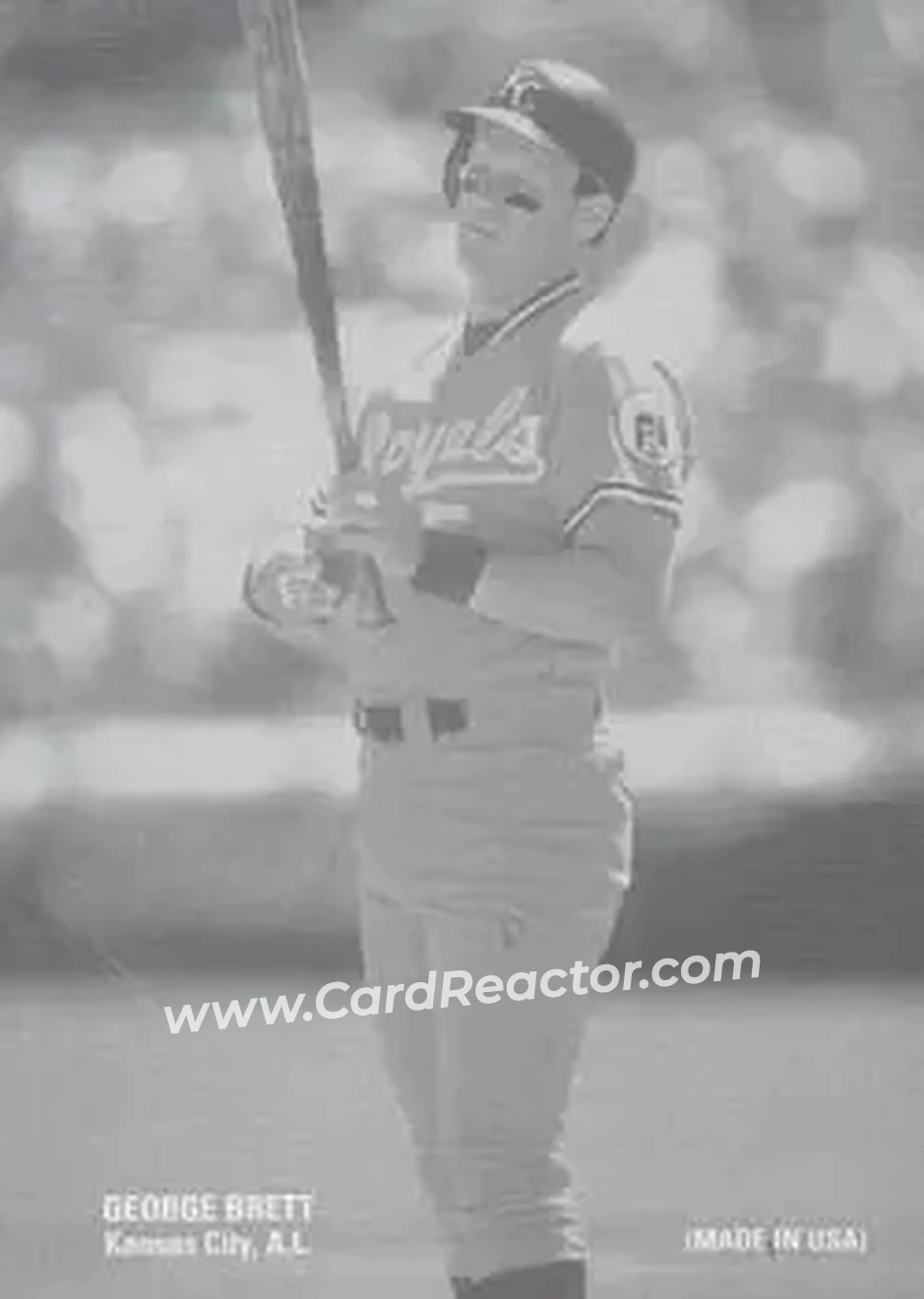 2004 Leaf - Exhibits 1927 #16 - George Brett - Kansas City Royals - Front