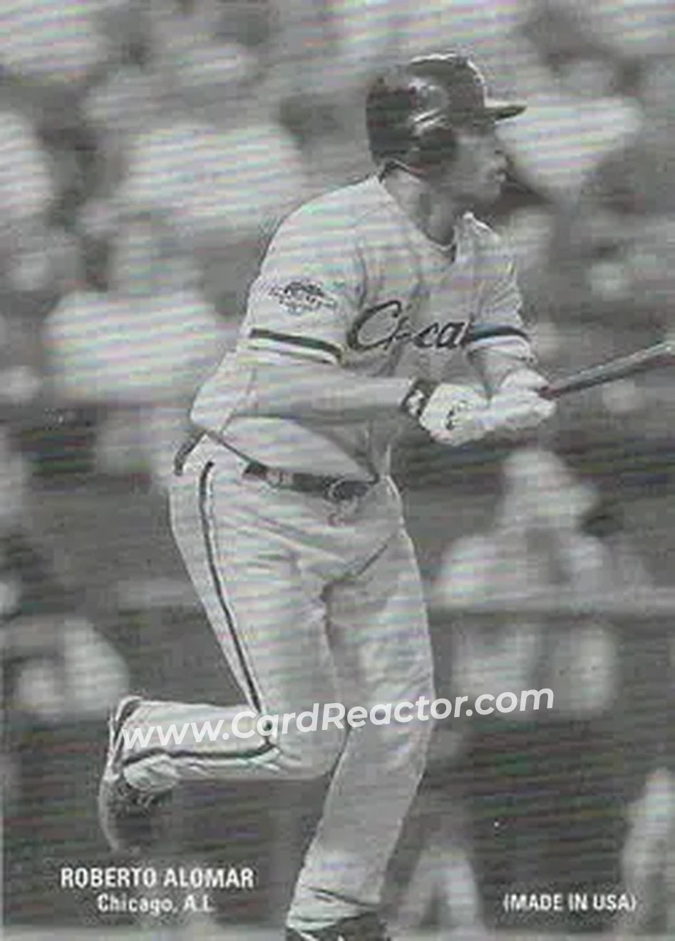2004 Leaf - Exhibits 1927 #40 - Roberto Alomar - Chicago White Sox - Front 2004 Leaf - Exhibits 1927 #40 - Roberto Alomar - Chicago White Sox - Front