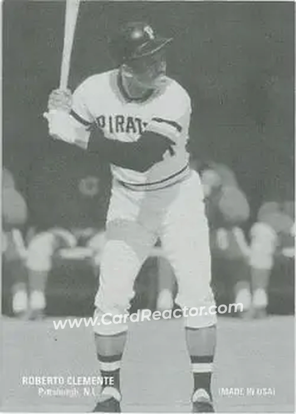 2004 Leaf - Exhibits 1927 #41 - Bob Clemente - Pittsburgh Pirates - Front