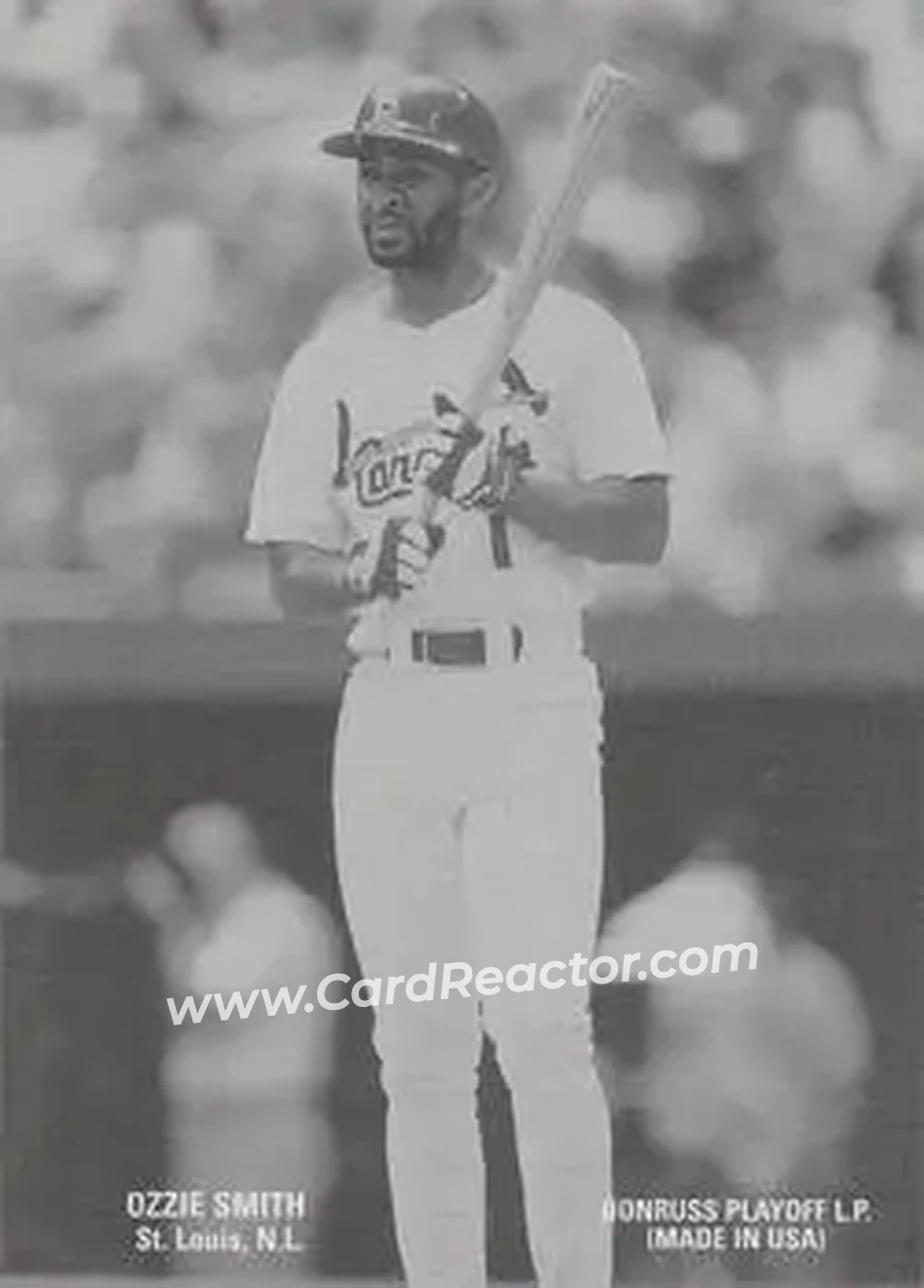 2004 Leaf - Exhibits 1927 Donruss-Playoff #34 - Ozzie Smith - St. Louis Cardinals - Front 2004 Leaf - Exhibits 1927 Donruss-Playoff #34 - Ozzie Smith - St. Louis Cardinals - Front