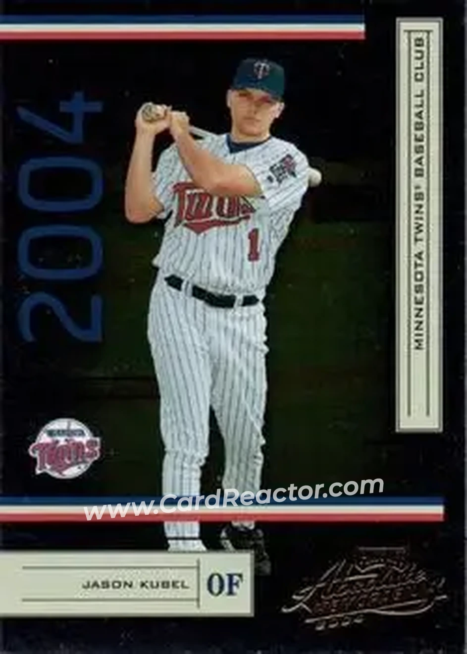2004 Playoff Absolute Memorabilia - Retail #122 - Jason Kubel - Minnesota Twins - Front