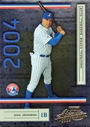 2004 Playoff Absolute Memorabilia - Retail #124 - Nick Johnson - Montreal Expos