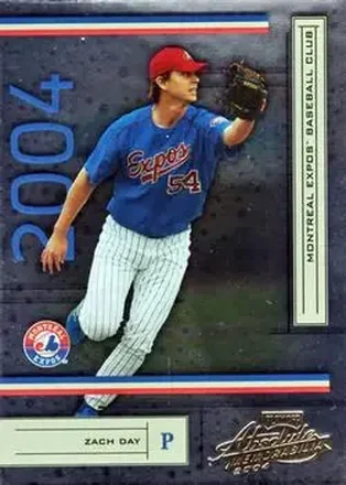 2004 Playoff Absolute Memorabilia - Retail #127 - Zach Day - Montreal Expos