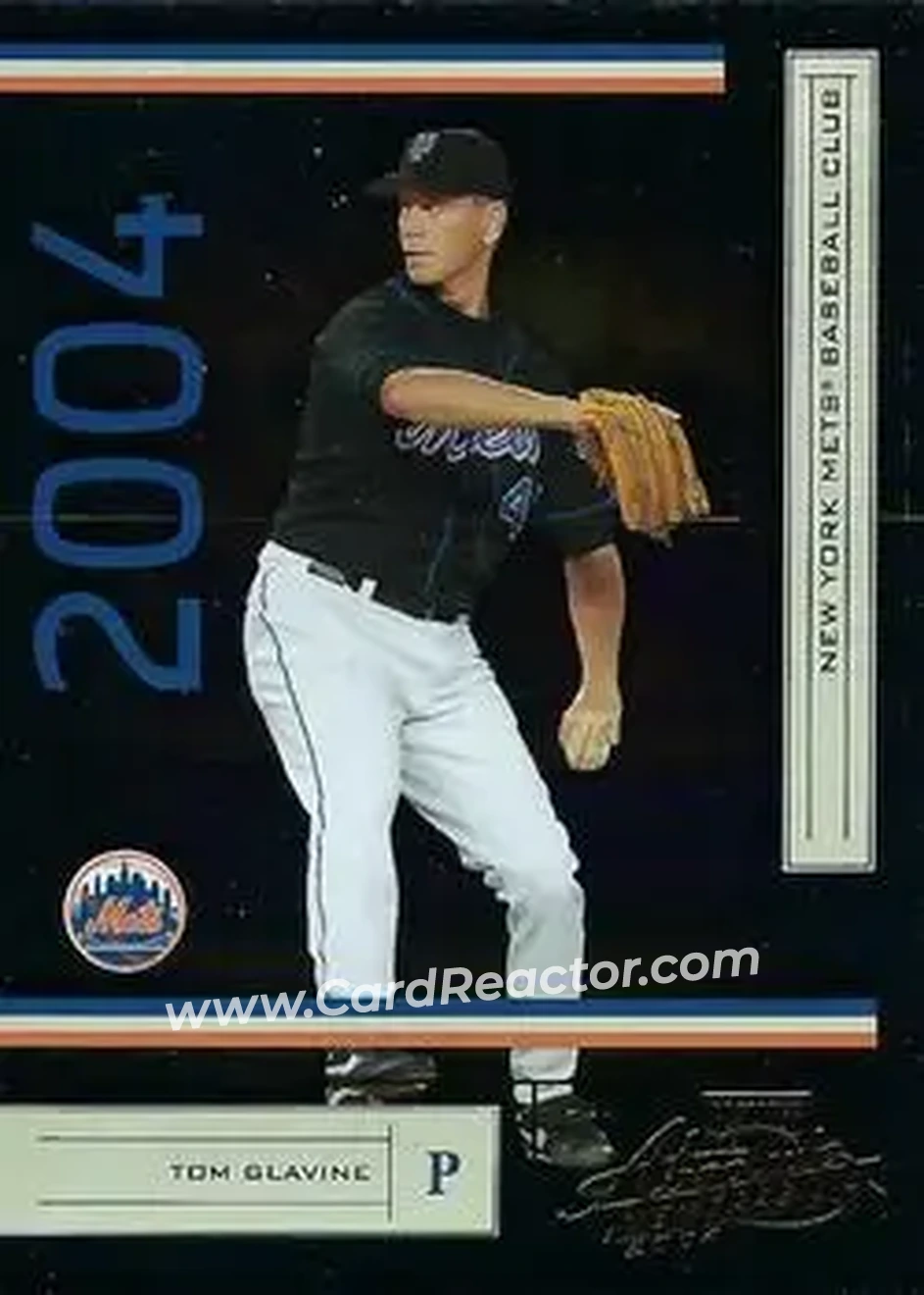 2004 Playoff Absolute Memorabilia - Retail #129 - Tom Glavine - New York Mets - Front