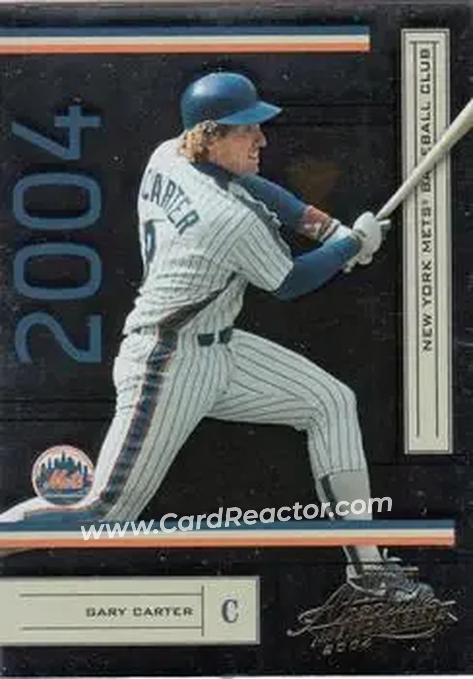 2004 Playoff Absolute Memorabilia - Retail #131 - Gary Carter - New York Mets - Front 2004 Playoff Absolute Memorabilia - Retail #131 - Gary Carter - New York Mets - Front