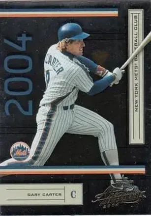 2004 Playoff Absolute Memorabilia - Retail #131 - Gary Carter - New York Mets