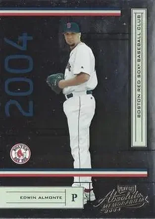 2004 Playoff Absolute Memorabilia - Retail #133 - Edwin Almonte - Boston Red Sox