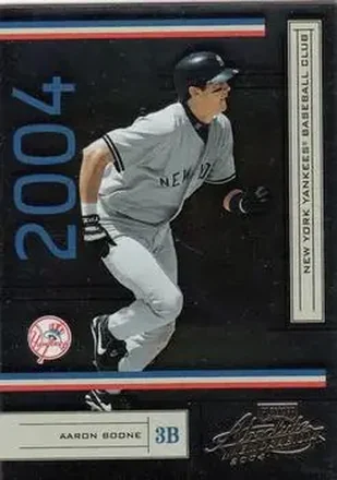 2004 Playoff Absolute Memorabilia - Retail #134 - Aaron Boone - New York Yankees