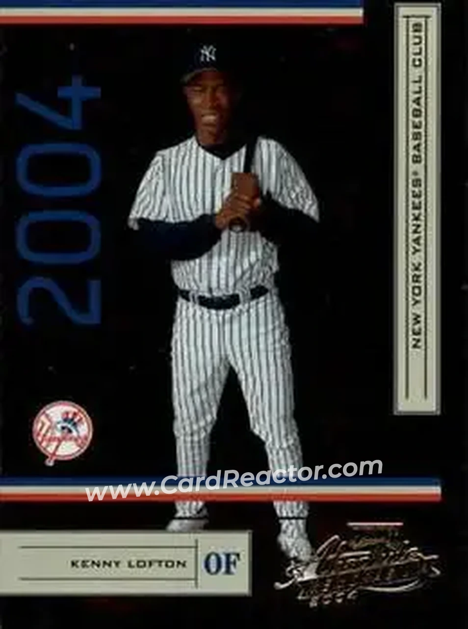 2004 Playoff Absolute Memorabilia - Retail #135 - Kenny Lofton - New York Yankees - Front