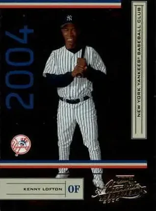 2004 Playoff Absolute Memorabilia - Retail #135 - Kenny Lofton - New York Yankees