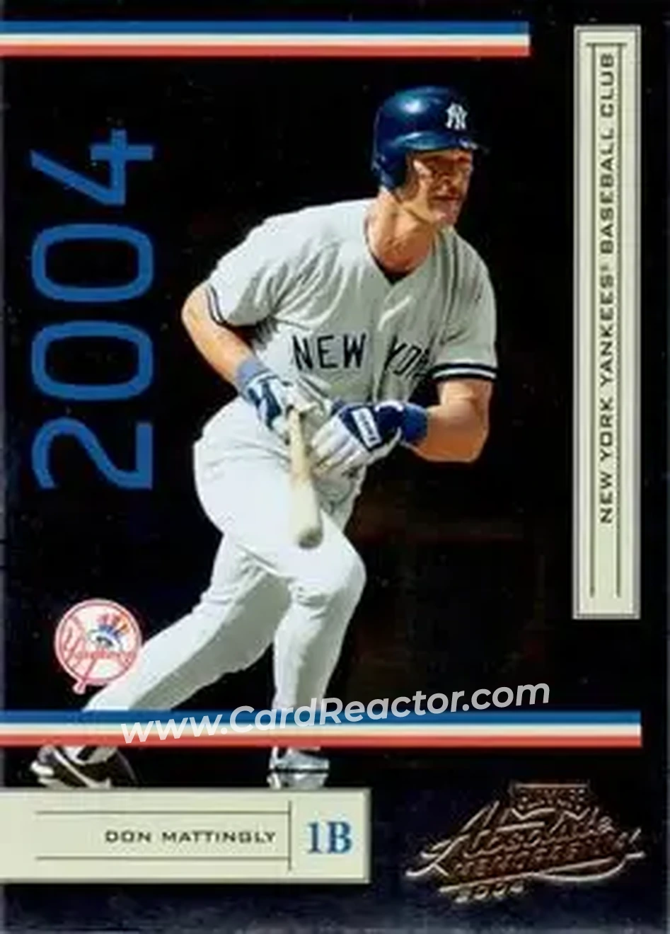 2004 Playoff Absolute Memorabilia - Retail #136 - Don Mattingly - New York Yankees - Front