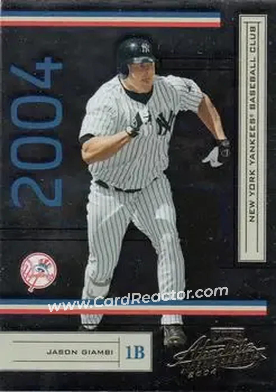 2004 Playoff Absolute Memorabilia - Retail #137 - Jason Giambi - New York Yankees - Front