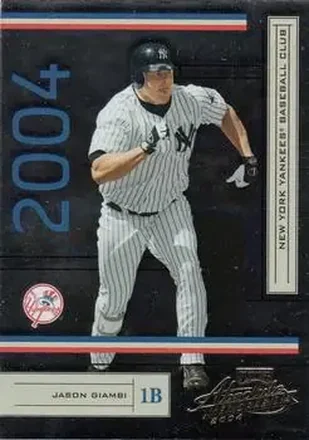 2004 Playoff Absolute Memorabilia - Retail #137 - Jason Giambi - New York Yankees