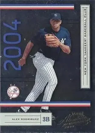 2004 Playoff Absolute Memorabilia - Retail #138 - Alex Rodriguez - New York Yankees