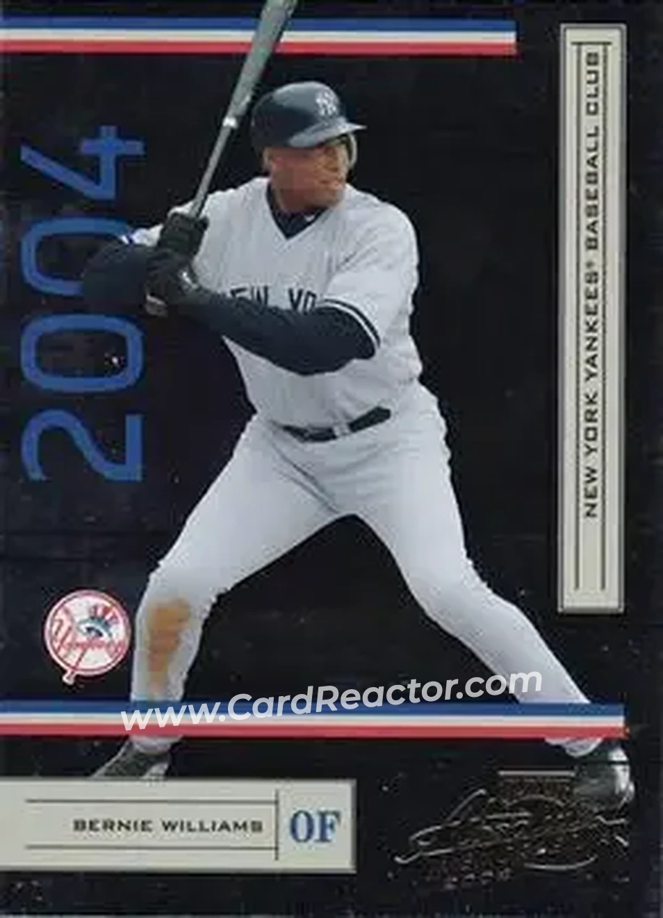 2004 Playoff Absolute Memorabilia - Retail #140 - Bernie Williams - New York Yankees - Front