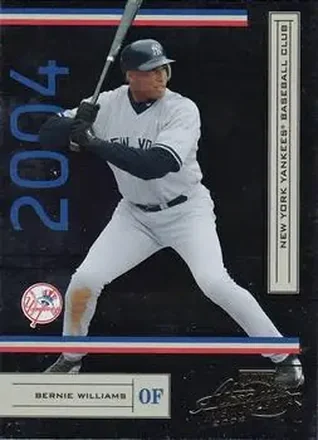 2004 Playoff Absolute Memorabilia - Retail #140 - Bernie Williams - New York Yankees