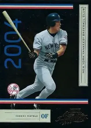 2004 Playoff Absolute Memorabilia - Retail #141 - Hideki Matsui - New York Yankees