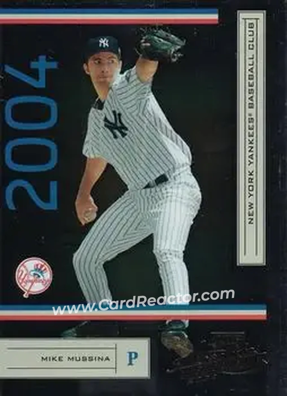 2004 Playoff Absolute Memorabilia - Retail #142 - Mike Mussina - New York Yankees - Front