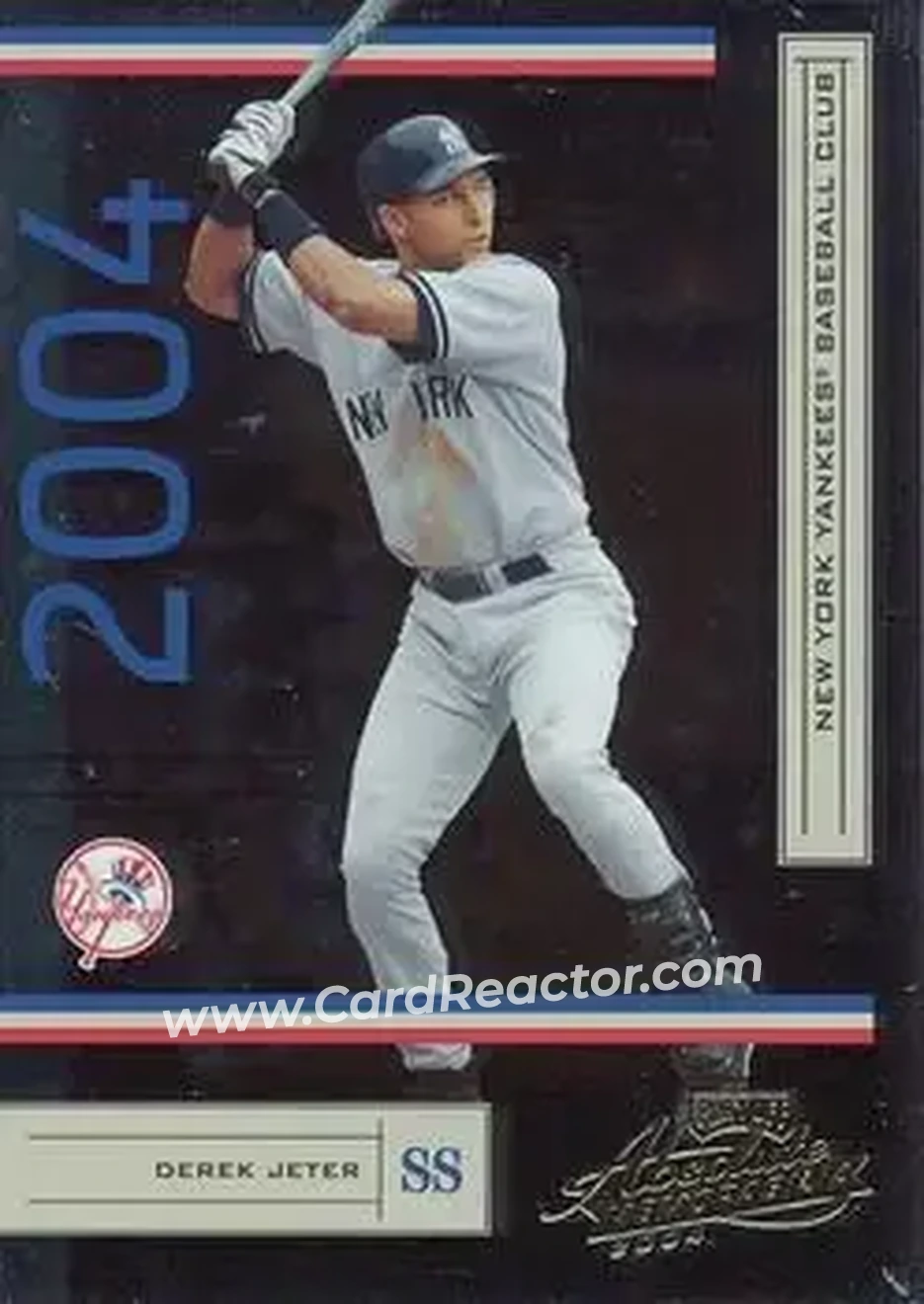2004 Playoff Absolute Memorabilia - Retail #145 - Derek Jeter - New York Yankees - Front