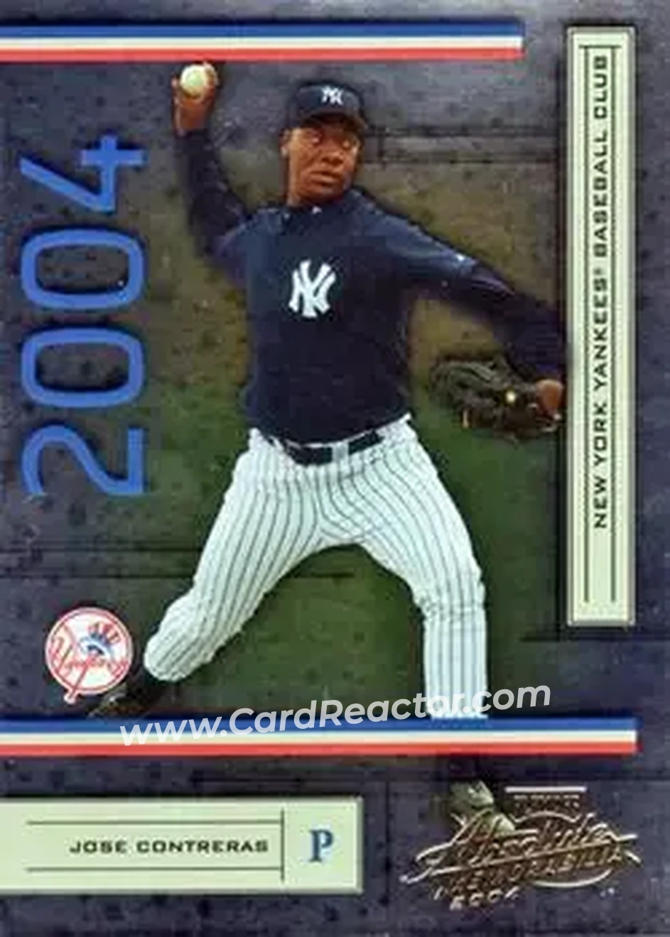 2004 Playoff Absolute Memorabilia - Retail #148 - Jose Contreras - New York Yankees - Front