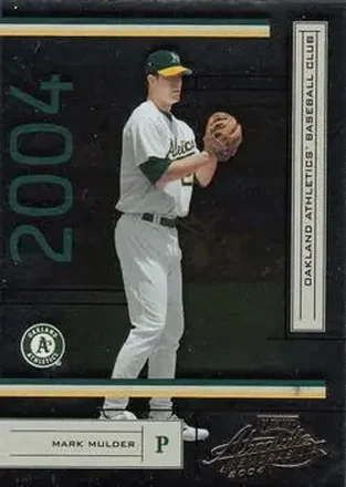 2004 Playoff Absolute Memorabilia - Retail #153 - Mark Mulder - Oakland Athletics