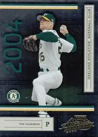 2004 Playoff Absolute Memorabilia - Retail #154 - Tim Hudson - Oakland Athletics