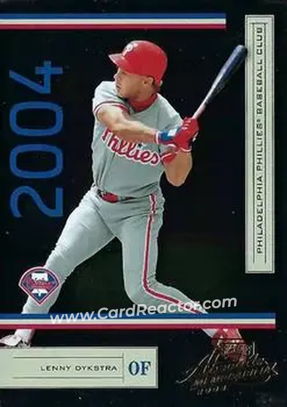 2004 Playoff Absolute Memorabilia - Retail #160 - Len Dykstra - Philadelphia Phillies - Front