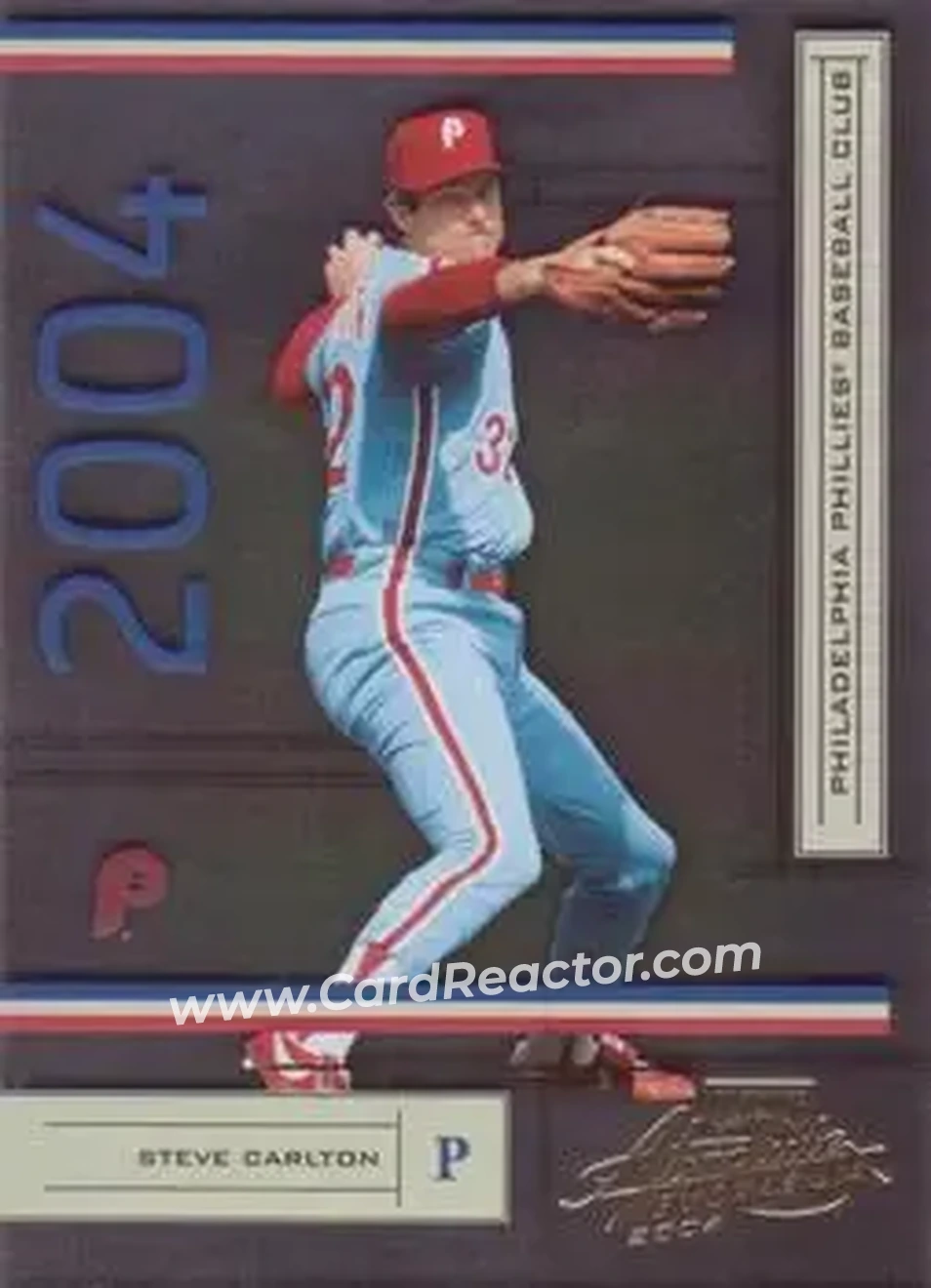2004 Playoff Absolute Memorabilia - Retail #161 - Steve Carlton - Philadelphia Phillies - Front