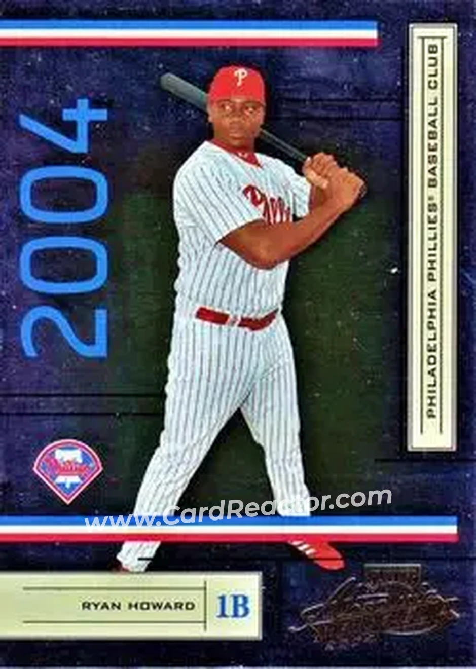 2004 Playoff Absolute Memorabilia - Retail #162 - Ryan Howard - Philadelphia Phillies - Front