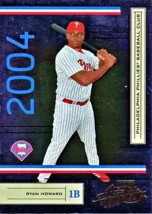 2004 Playoff Absolute Memorabilia - Retail #162 - Ryan Howard - Philadelphia Phillies