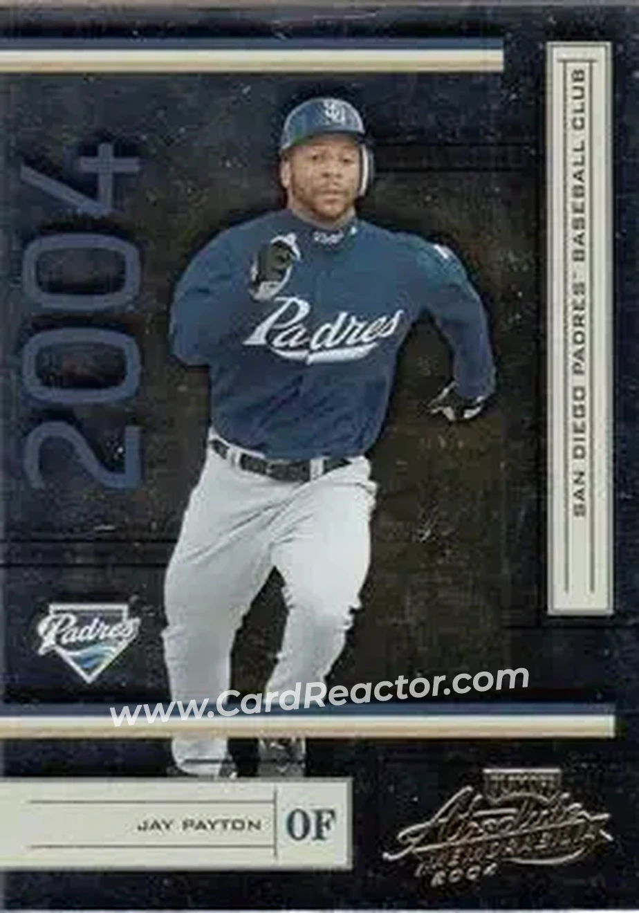 2004 Playoff Absolute Memorabilia - Retail #165 - Jay Payton - San Diego Padres - Front