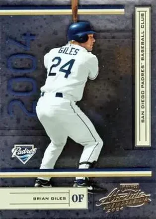 2004 Playoff Absolute Memorabilia - Retail #167 - Brian Giles - San Diego Padres