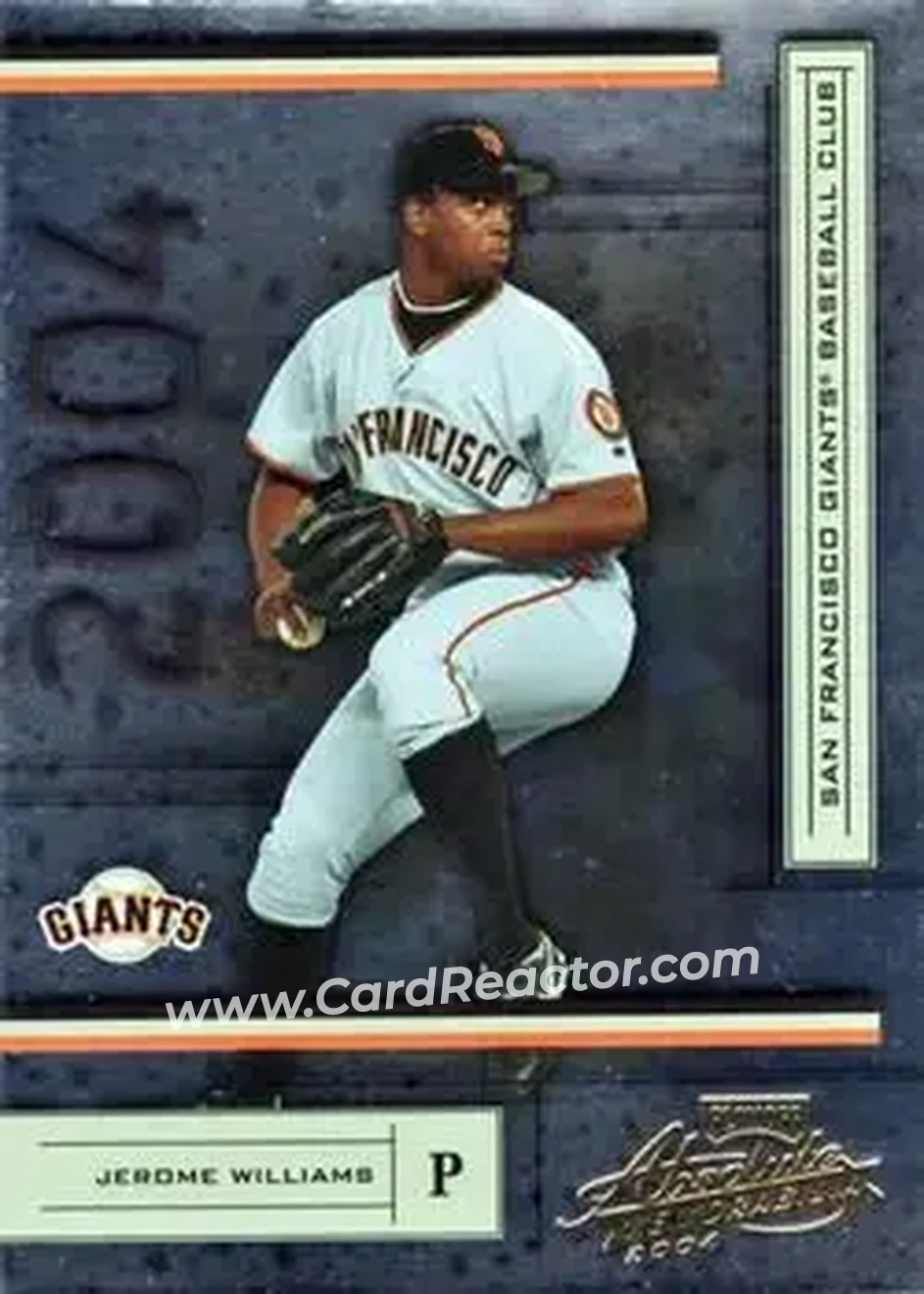 2004 Playoff Absolute Memorabilia - Retail #170 - Jerome Williams - San Francisco Giants - Front