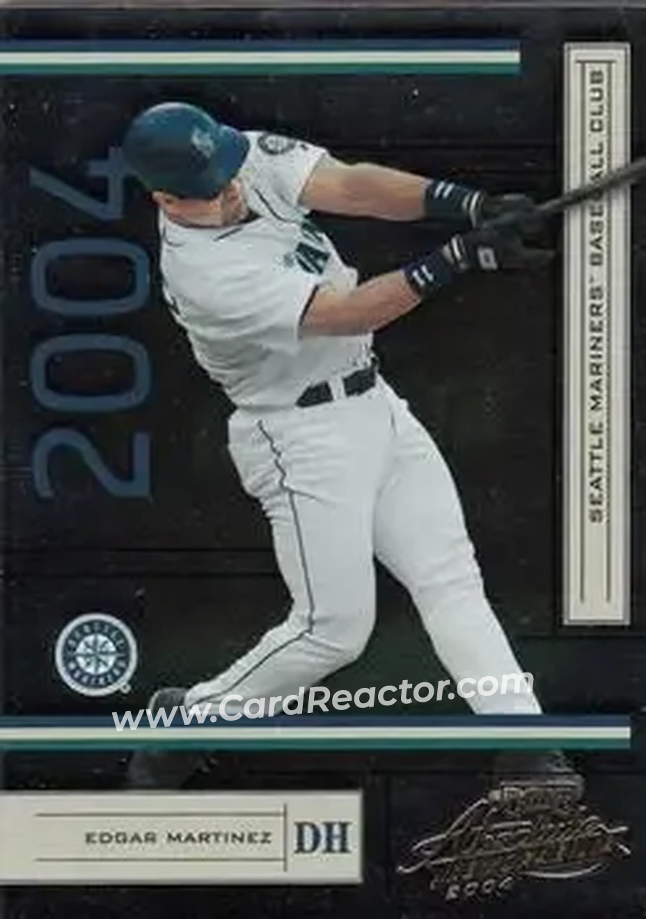 2004 Playoff Absolute Memorabilia - Retail #173 - Edgar Martinez - Seattle Mariners - Front