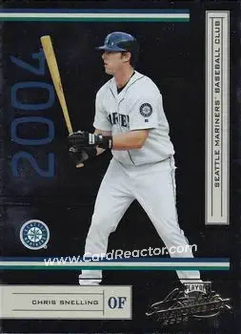 2004 Playoff Absolute Memorabilia - Retail #177 - Chris Snelling - Seattle Mariners - Front