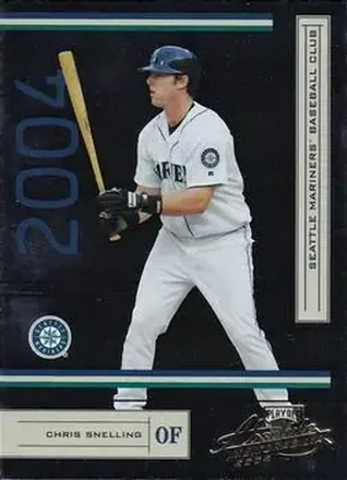 2004 Playoff Absolute Memorabilia - Retail #177 - Chris Snelling - Seattle Mariners