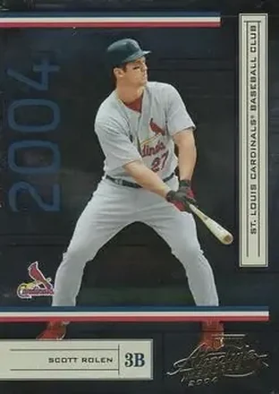 2004 Playoff Absolute Memorabilia - Retail #178 - Scott Rolen - St. Louis Cardinals