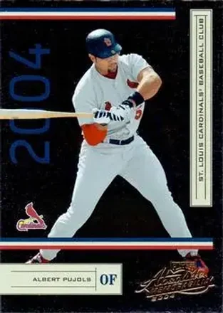 2004 Playoff Absolute Memorabilia - Retail #179 - Albert Pujols - St. Louis Cardinals